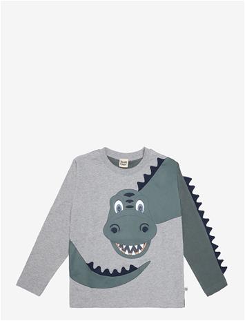 HUST & CLAIRE Hcanton Dino - GREY MELANGE - 122 – kuva 2/2