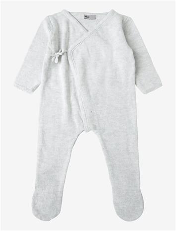 MANGO Wrap Long Jumpsuit - LT PASTEL GREY - 62