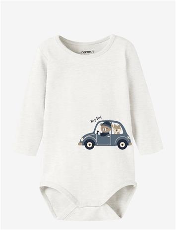 NAME IT Nbmosmar Ls Body Box - CLOUD DANCER - 56