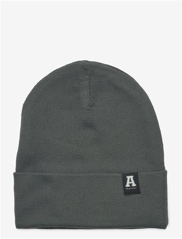 LINDEX Beanie Basic Fold Up - DARK DUSTY KHAKI - 5-7