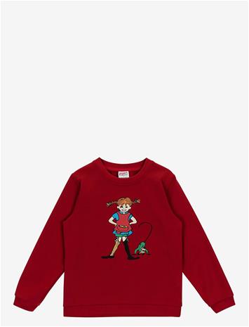 PIPPI LONGSTOCKING Pippi Collegetröja - RED - 86