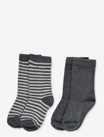 MANGO 2 Pack Ribbed Socks - DARK BLUE - 35-38