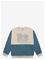 WHEAT Sweatshirt L/S Steff - BLUE TEAL - 98 – kuva 2
