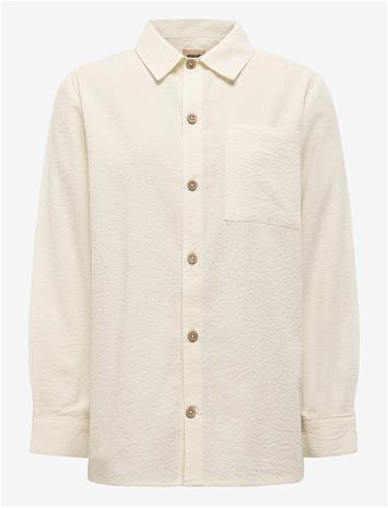 WHEAT Shirt Oscar - IVORY - 128