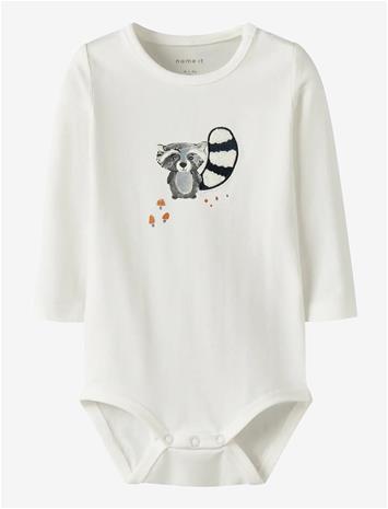 NAME IT Nbmolen Ls Body Box - CLOUD DANCER - 50