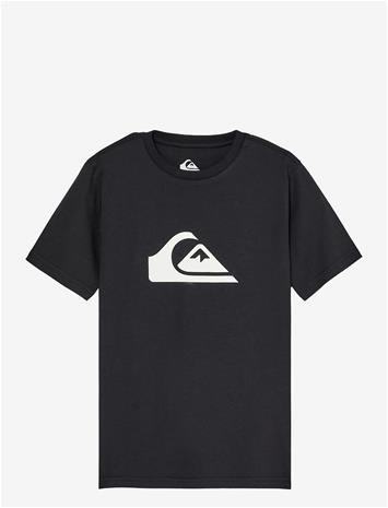 QUIKSILVER Ev Comp Logo Ss Youth - BLACK - 12