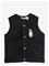 MINI RODINI Penguin Patch Microfleece Vest - BLACK - 140/146 – kuva 2