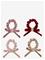 MIMI & LULA 4 Scrunchies - Velvet Bow - MULTI - One Size – kuva 2