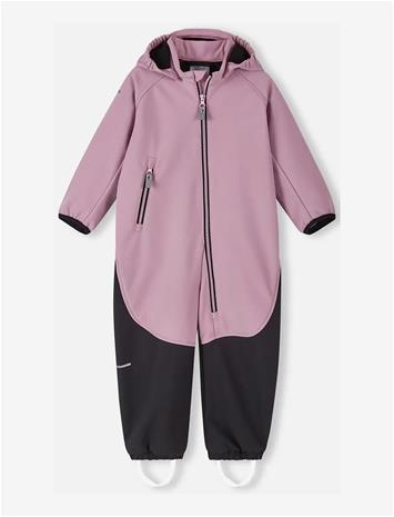 REIMA Softshell Overall, Mjosa - GREY PINK - 98