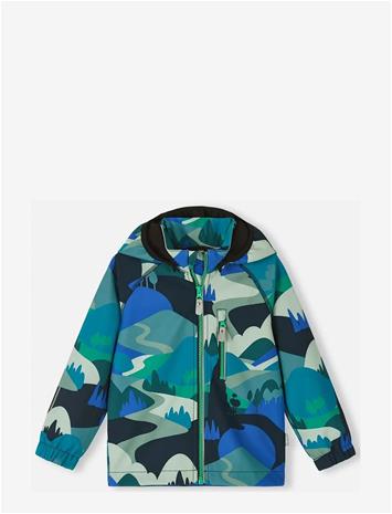 REIMA Softshell Jacket, Vantti - SPARKLY BLUE - 110 – kuva 2/2