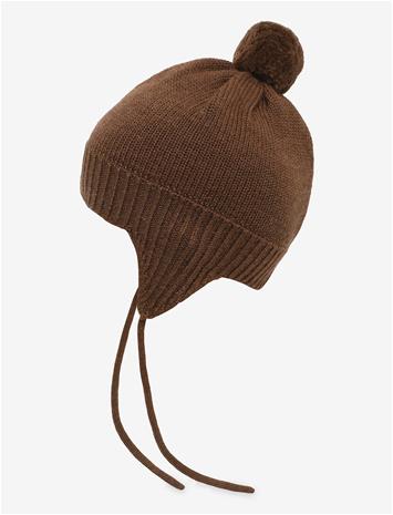 FUB Baby Pompom Hat - HAZEL MELANGE - 80/86