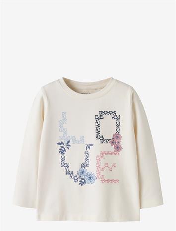 NAME IT Nmflia Ls Top - ANTIQUE WHITE - 92