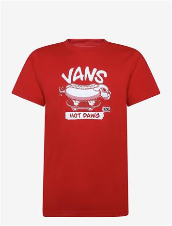 VANS Hot Dawg Ss Tee - RACING RED - 3