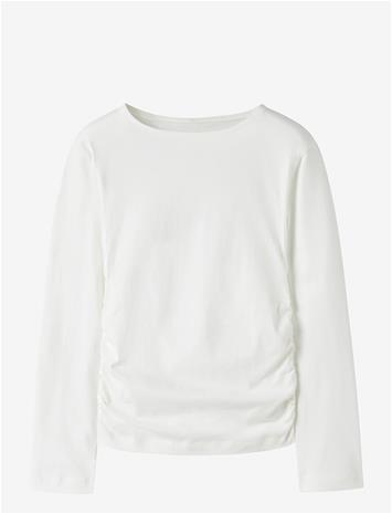 NAME IT Nkfofransa Ls Top Bf - CLOUD DANCER - 122-128