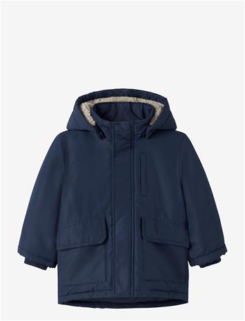NAME IT Nmmmarlow Parka Jacket Pb1 - NAVY BLAZER - 92
