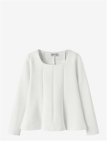 NAME IT Nkfofana Ls Top - CLOUD DANCER - 134-140 – kuva 2/2
