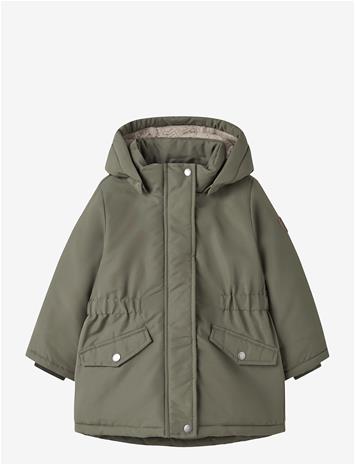NAME IT Nmfmarlow Parka Jacket Tb - DUSTY OLIVE - 122