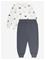 CELAVI Pyjama Set Ls - GRAY WHALE - 140 – kuva 2