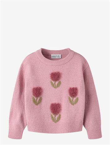 NAME IT Nmfolgi Ls Knit - LILAS - 98