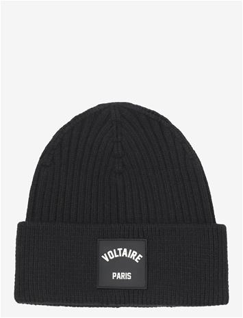 ZADIG & VOLTAIRE KIDS Pull On Hat - BLACK - SIZE THREE