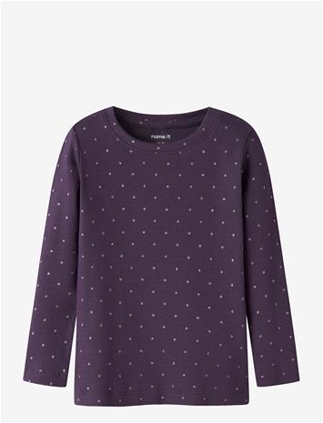 NAME IT Nmfodele Ls Slim Top Bf - NAVY COSMOS - 92