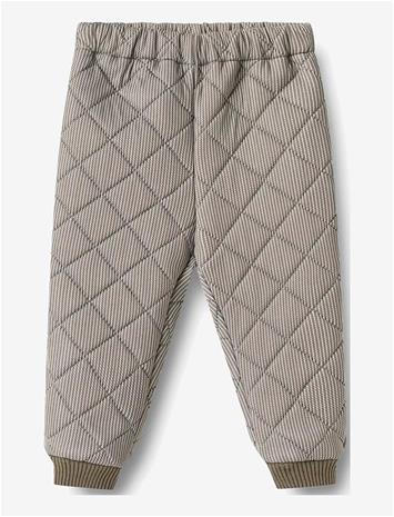 WHEAT Thermo Pants Alex - BROWN STRIPE - 92