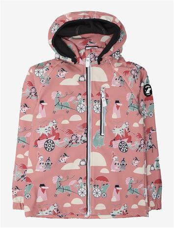 Reima Moomin Vantti Softshell-takki, Rose Blush, 98