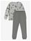 MINYMO Pyjamas Ls Set Aop - PROFILE GRAY - 110 – kuva 2