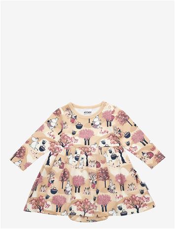 MOOMIN Fruktskörd Bodyklänning - BEIGE - 68