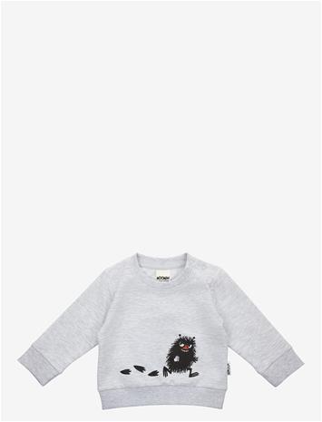 MOOMIN Pigg Collegetröja - LIGHT GREY - 86 – kuva 2/2