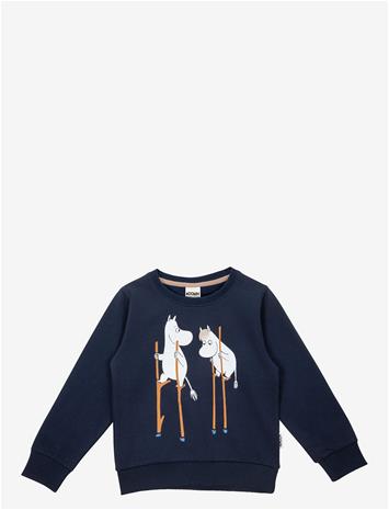 MOOMIN Äventyr Collegetröja - BLUE - 104