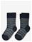 FUB 2-Pack Classic Striped Socks - DARK NAVY,MOSS - 25/28 – kuva 2
