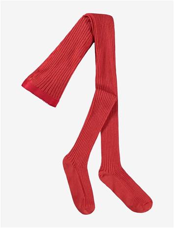 MOLO Rib Tights - RUBY RED - 146/152