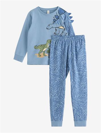 LINDEX Pyjama Set - LT DUSTY BLUE - 92