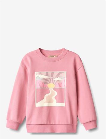 WHEAT Sweatshirt L/S Ellis - WILD ROSE - 152