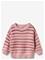 WHEAT Jacquard Pullover Harlow - BERRY CREAM STRIPE - 92 – kuva 2