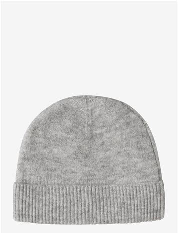 LMTD Nlflodet Knit Hat - LIGHT GREY MELANGE - One Size