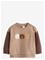 LINDEX Sweatshirt With Brushed Inside - LIGHT DUSTY BROWN - 74 – kuva 2