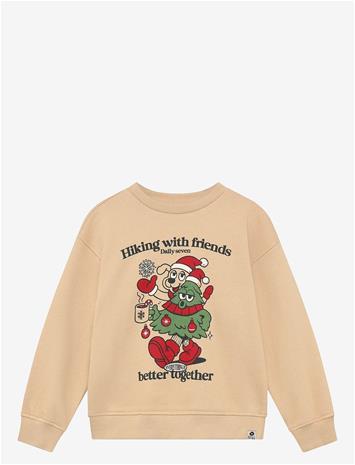 DAILY 7 Oversized Sweater Christmas - GINGER ROOT - 122
