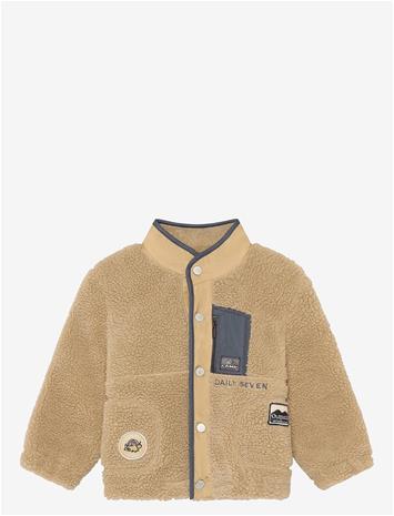 DAILY 7 Teddy Jacket - SANDSHELL - 98