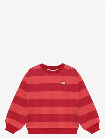 DAILY 7 Oversized Sweater Big Stripe - RYTHMIC RED - 140 – kuva 2/2