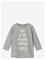 NAME IT Nbflaba Ls Top - GREY MELANGE - 68 – kuva 2
