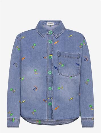 BILLIEBLUSH Overshirt - DOUBLE STONE+BLEACH - 104
