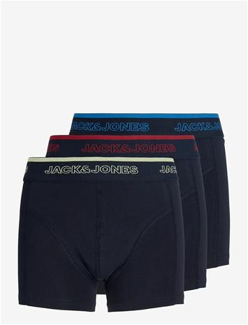 JACK & JONES Jacadrian Solid Trunks 3 Pack Jnr - SKY CAPTAIN - 152