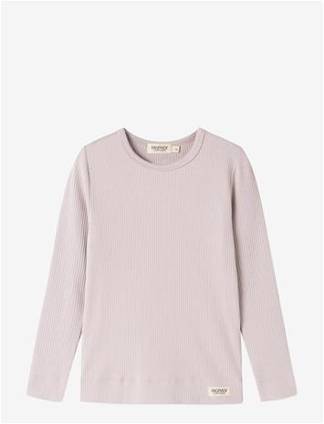MARMAR COPENHAGEN Plain Tee Ls - CLOUD GRAY - 110