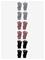 NAME IT Nkfmagic Gloves 6P - BLACK - 6 – kuva 2