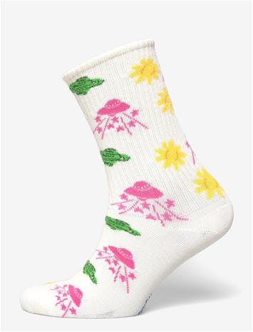 MINI RODINI Space 1-Pack Socks - OFF-WHITE - 20/23