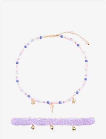Mango Combined Necklace Pack - Purple - ONE SIZE