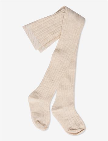 MANGO Ribbed Knit Tights - LIGHT BEIGE - 84 – kuva 2/2