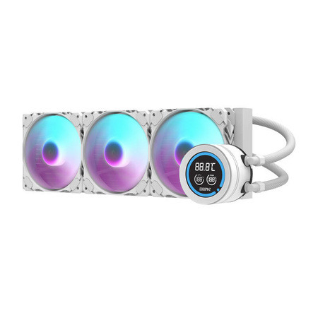 Darkflash Computer Radiator DN-D360 WHITE - CPU Vesijäähdytys